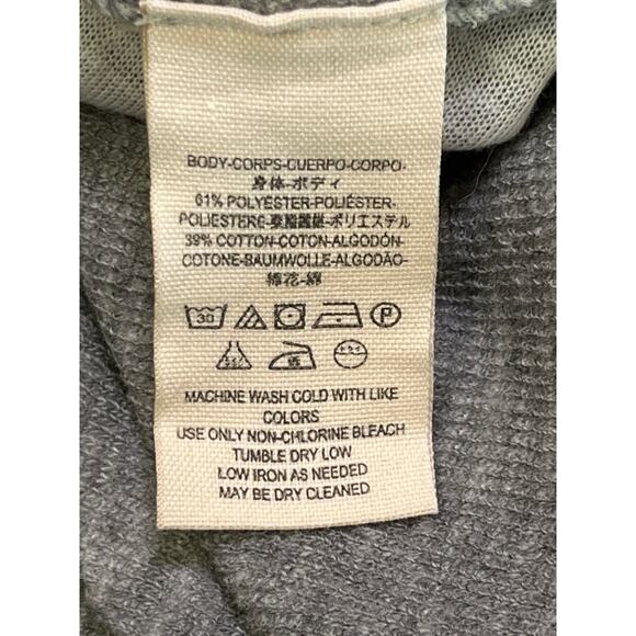 We The Free Gray Zip Shoulder Slouchy Boatneck Knit Pullover Top Size S - Picture 8 of 9